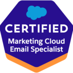 Supan Maniar | Salesforce Certified Marketing Cloud Email Specialist